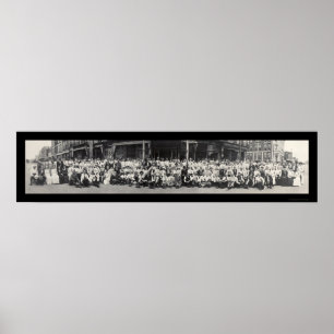 Lawrence KS Massacre Foto 1913 Poster