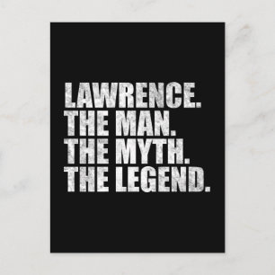 Lawrence Name,Lawrence Der Mann Der Mythos Die Leg Postkarte