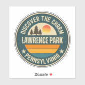 Lawrence Park, Pennsylvania Aufkleber (Blatt)