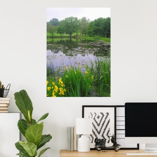 Lawrence-See, Kansas Poster (Heimbüro)