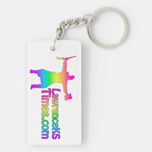 Lawrence Times Groovy Schlüsselanhänger (Rückseite)