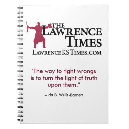 Lawrence Times Notebook Notizblock
