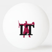 Lawrence Times ping pong ball Tischtennisball (Rückseite)