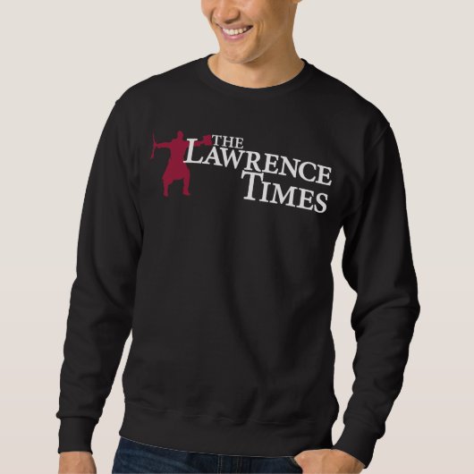 Lawrence Times Sweatshirt für Erwachsene (nur vorn (Vorderseite)