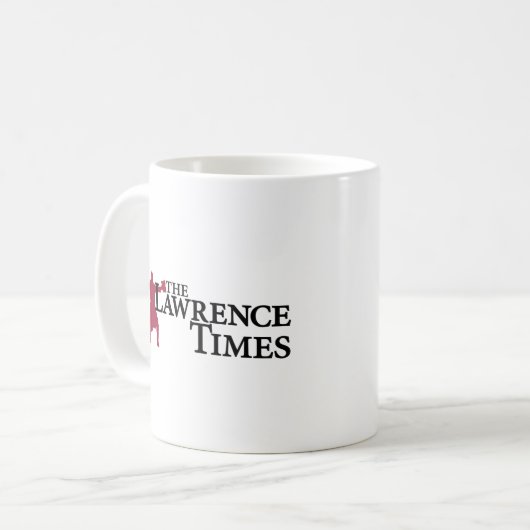 Lawrence Times-Tasse Kaffeetasse (Vorderseite Links)
