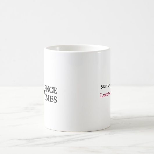 Lawrence Times-Tasse Kaffeetasse (Mittel)