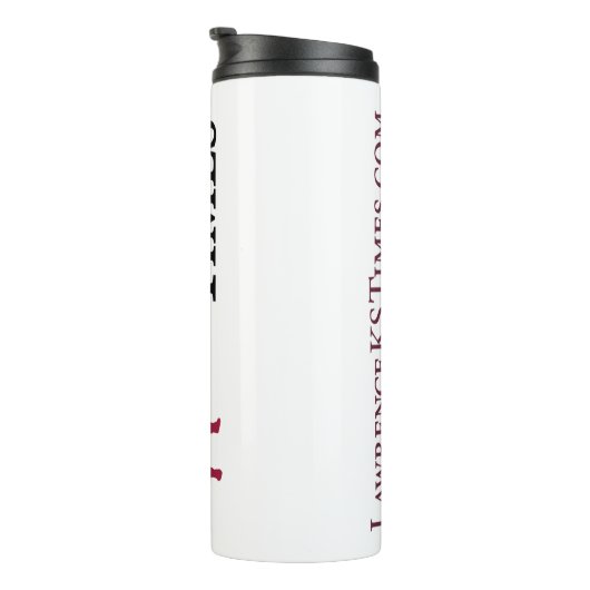 Lawrence Times Thermotumbler Thermosbecher (Nach rechts gedreht)
