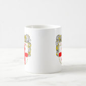 Lawrence-Wappen/Familienwappen (überzogen) Kaffeetasse (Mittel)