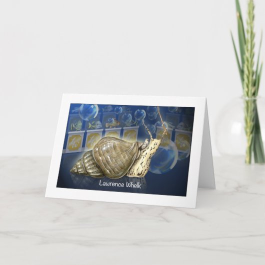 Lawrence Whelk Geburtskarte Karte (Vorderseite)