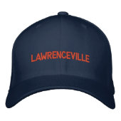 Lawrenceville Alt modischer Ballcap Bestickte Kappe (Vorderseite)