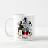 Lawson-Familienwappen Kaffeetasse (Links)