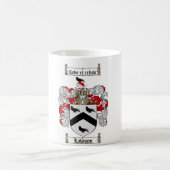 LAWSON-FAMILIENWAPPEN - LAWSON-WAPPEN KAFFEETASSE (Mittel)