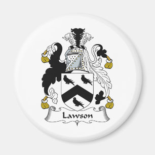 Lawson-Familienwappen Magnet