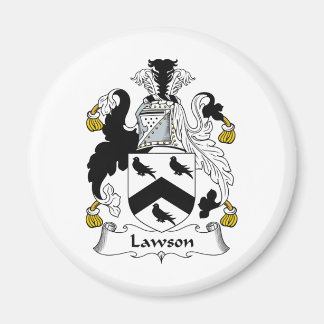 Lawson Familienwappen Magnet