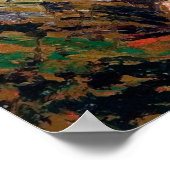 Lawson's River Scene-Boats and Houses Poster (Ecke)