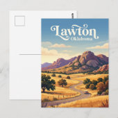 Lawton, Oklahoma Postkarte (Vorne/Hinten)
