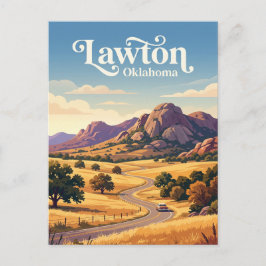 Lawton, Oklahoma Postkarte