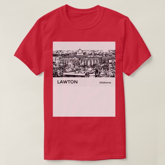 Lawton Oklahoma T-Shirt (Design vorne)