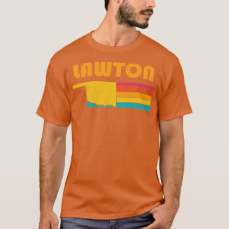 Lawton Oklahoma Vintag beängstigend Souvenir T-Shirt