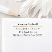 Lawyer Attorney At Law Classy White (Insitu)