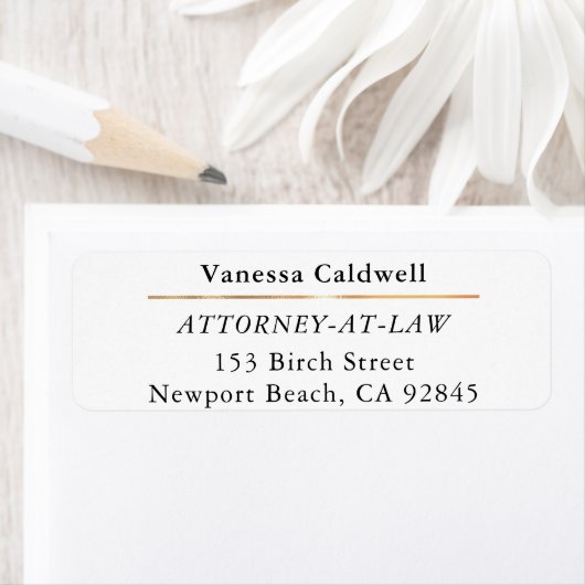 Lawyer Attorney At Law Classy White (Insitu)