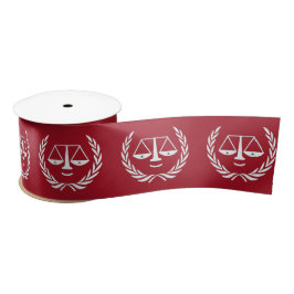 Lawyer Gift Satin Ribbon Satinband