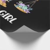 Lawyer Girl Geschenkpapier (Ecke)