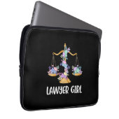 Lawyer Girl Laptopschutzhülle (Vorne Rechts)