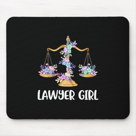 Lawyer Girl Mousepad (Vorne)