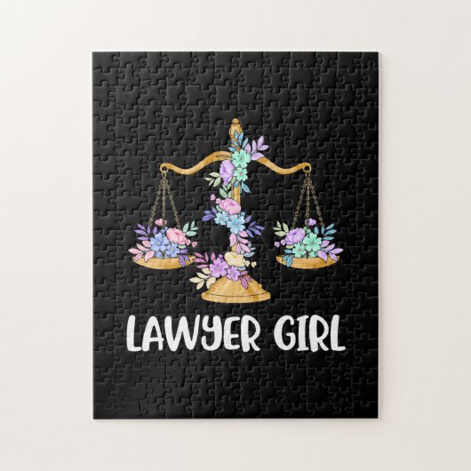 Lawyer Girl Puzzle (Vertikal)