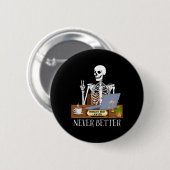 Lawyer Halloween Button (Vorne & Hinten)
