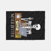 Lawyer Halloween Fleecedecke (Vorderseite (Horizontal))