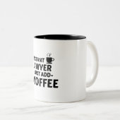 LAWYER INSTANT NUR HINZUFÜGEN KAFFEE ZWEIFARBIGE TASSE (VorderseiteRechts)