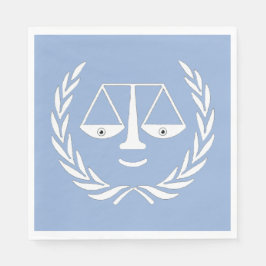 Lawyer Party Napkins Serviette