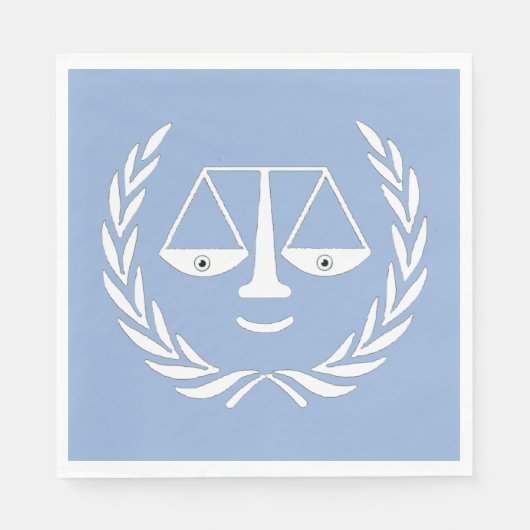 Lawyer Party Napkins Serviette (Vorderseite)