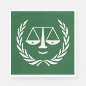 Lawyer Party Napkins Serviette (Vorderseite)