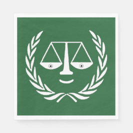 Lawyer Party Napkins Serviette