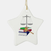 Lawyer Symbole Keramikornament (Rechts)
