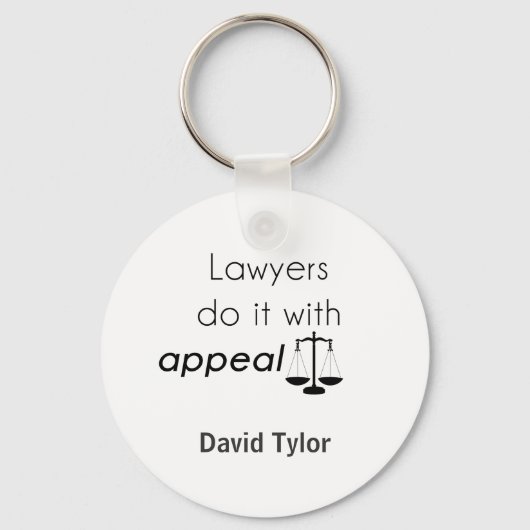 Lawyers do it with schlüsselanhänger (Vorderseite)