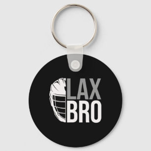 Lax Bro Funny Lacrosse Player Junge Kinder Schlüsselanhänger
