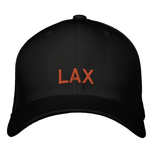 LAX Hat Bestickte Kappe (Vorderseite)