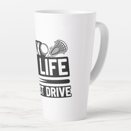 LAX Lacrosse Tumbler Milchtasse (Rechte Ecke)