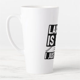 LAX Lacrosse Tumbler Milchtasse