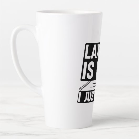 LAX Lacrosse Tumbler Milchtasse (Links)