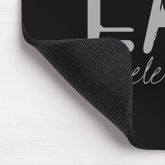 LAX Los Angeles Flughafen Typografie Mousepad (Ecke)