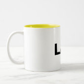 LAX- - Los- Angelesflughafen-Tasse Zweifarbige Tasse (Links)