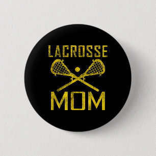 Lax Mama Lacrosse Mama Lieblings-Muttertag des Spi Button