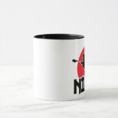 LAX Ninja Lacrosse Tasse (Zentrum)