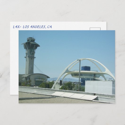 LAX Postkarte (Vorne/Hinten)
