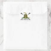 Lax Power Runder Aufkleber (Tasche)